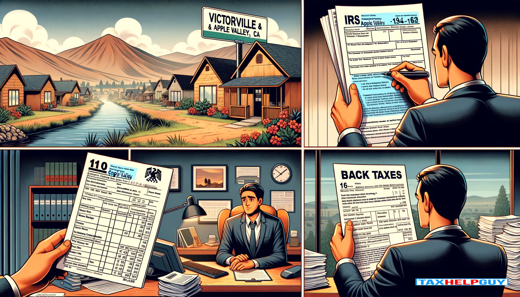 Back Taxes Help in Victorville & Apple Valley, CA | Stop IRS Collections | Tax Help Guy