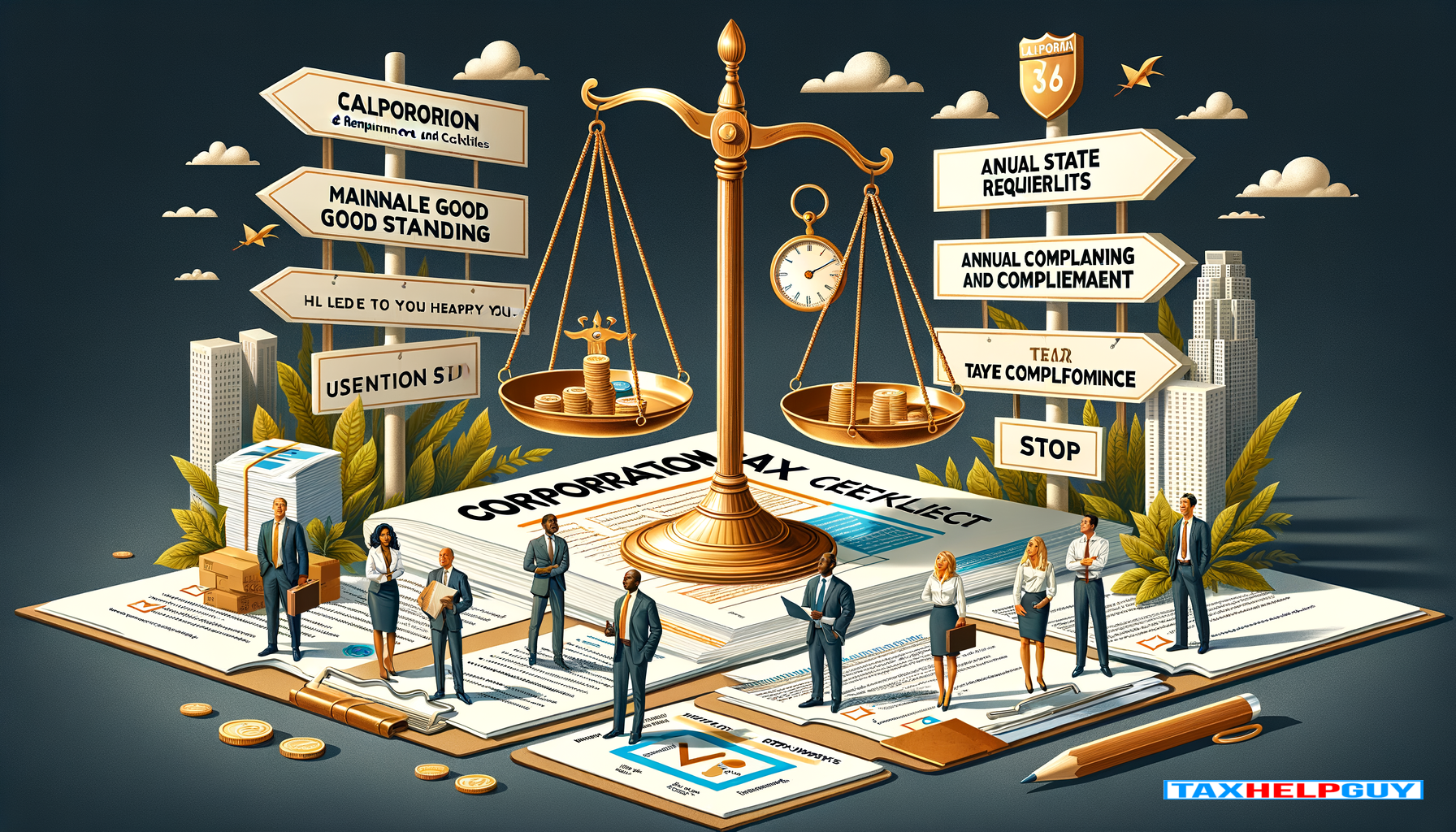 California Corporation Maintenance Checklist | Annual Requirements | Tax Help Guy