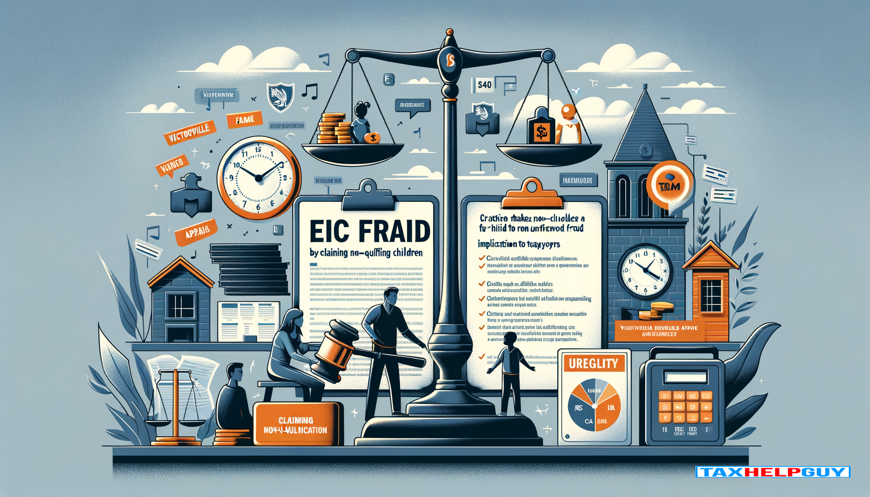 EIC Fraud: Claiming Non-Qualifying Children Costs Thousands | Tax Help Guy