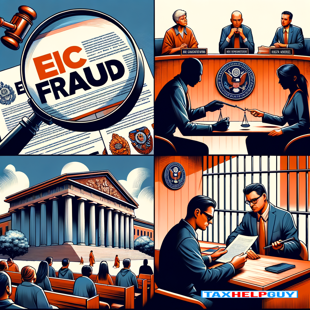 EIC Fraud: Criminal Prosecution Costs Thousands | Tax Help Guy