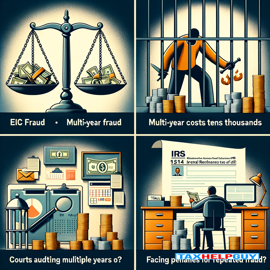 EIC Fraud: Multi-Year Fraud Costs Tens of Thousands | Tax Help Guy