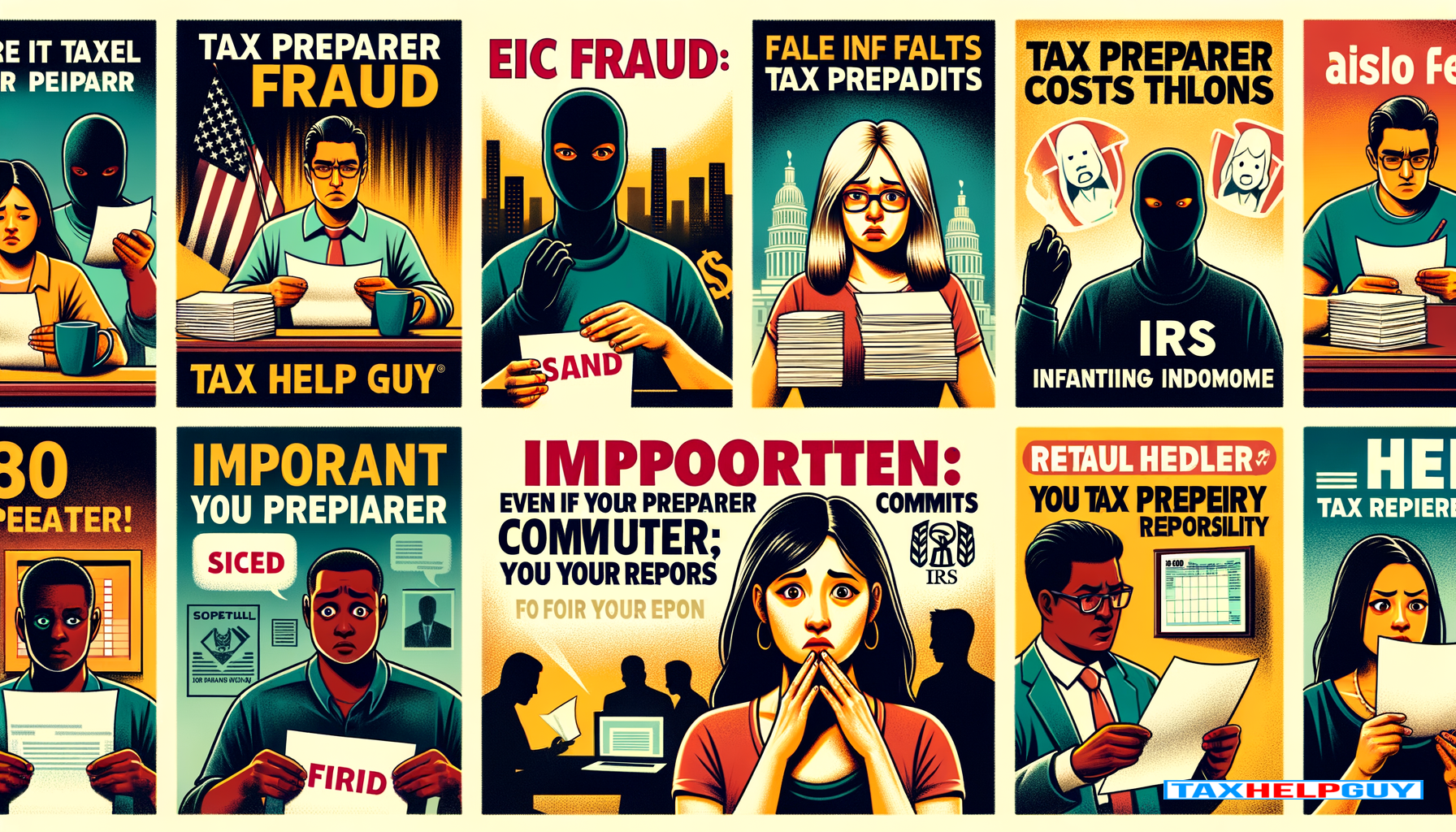 EIC Fraud: Tax Preparer Fraud Costs Thousands | Tax Help Guy