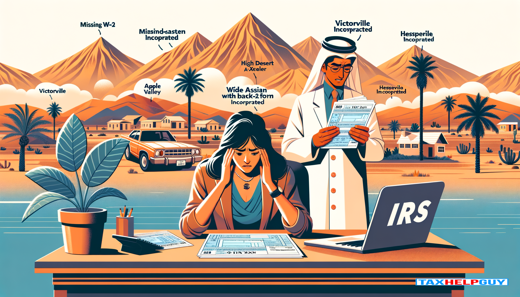 How to File Back Taxes with Missing W-2s in Victorville & Apple Valley, CA | Tax Help Guy