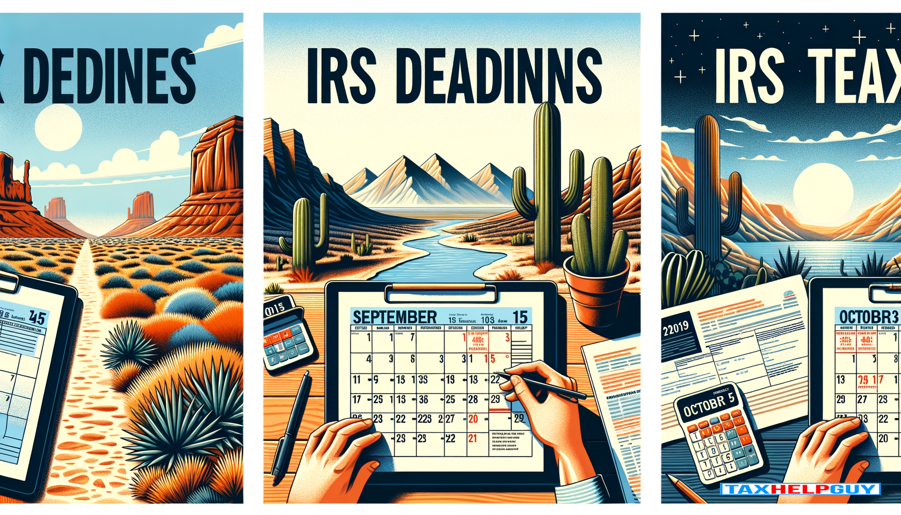 Two Critical IRS Deadlines: September 15 & October 15 for High Desert Business Owners | Tax Help Guy