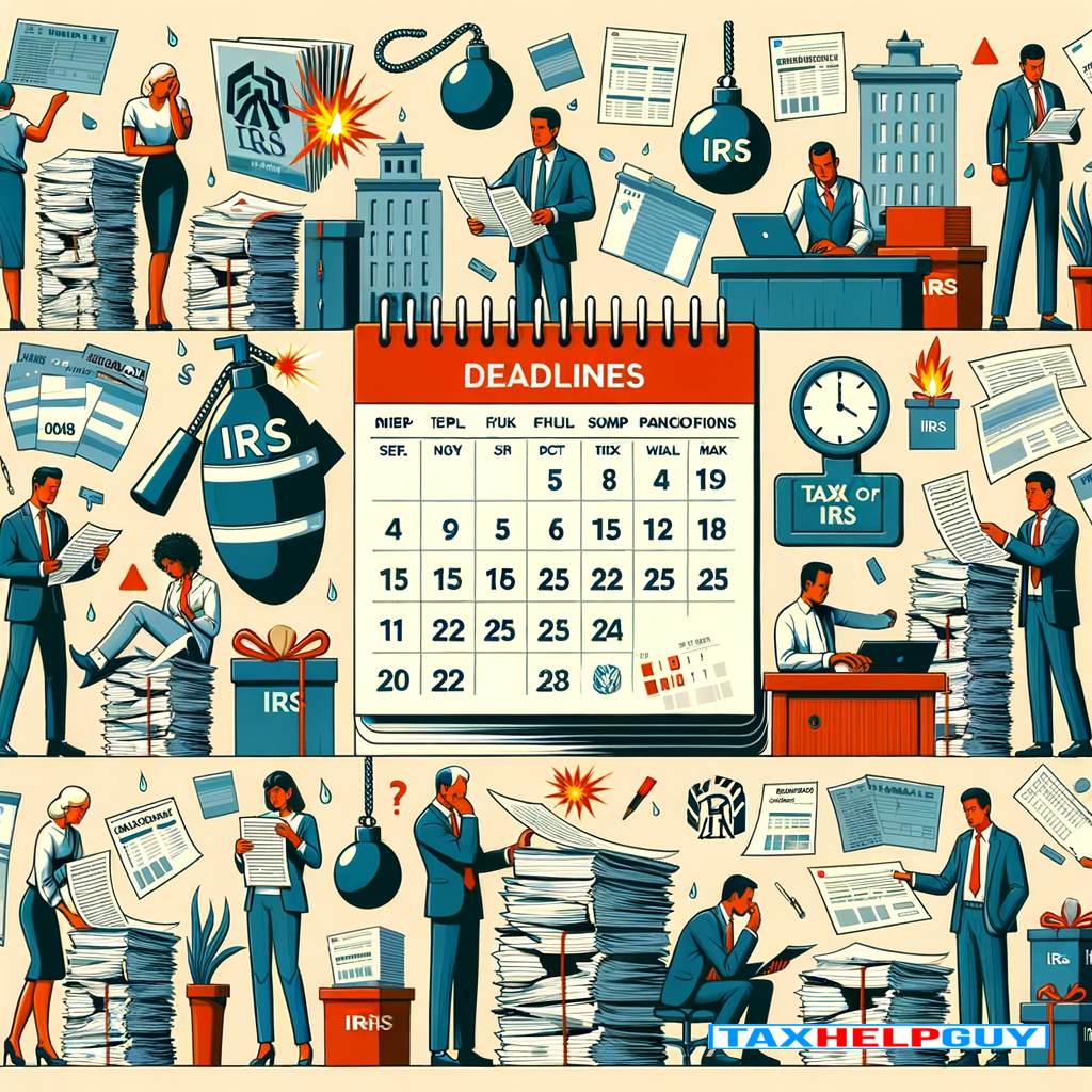 Two Critical IRS Deadlines: September 15 & October 15 for High Desert Business Owners | Tax Help Guy