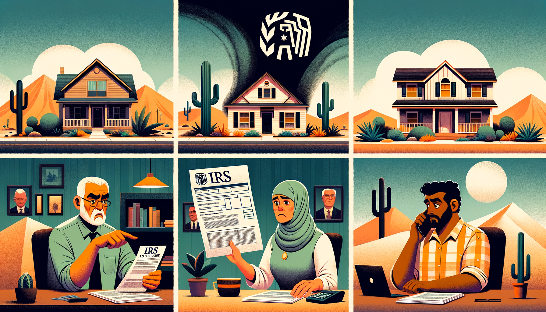 Can the IRS Seize Your Home for Tax Evasion in High Desert?