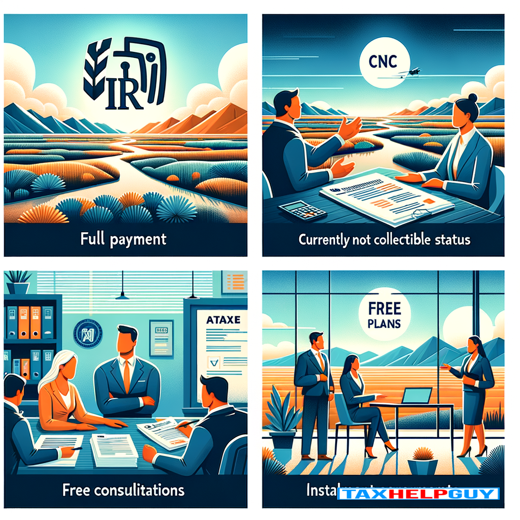 IRS Payment Plans: Full Payment vs CNC vs Installments for High Desert Taxpayers | Tax Help Guy