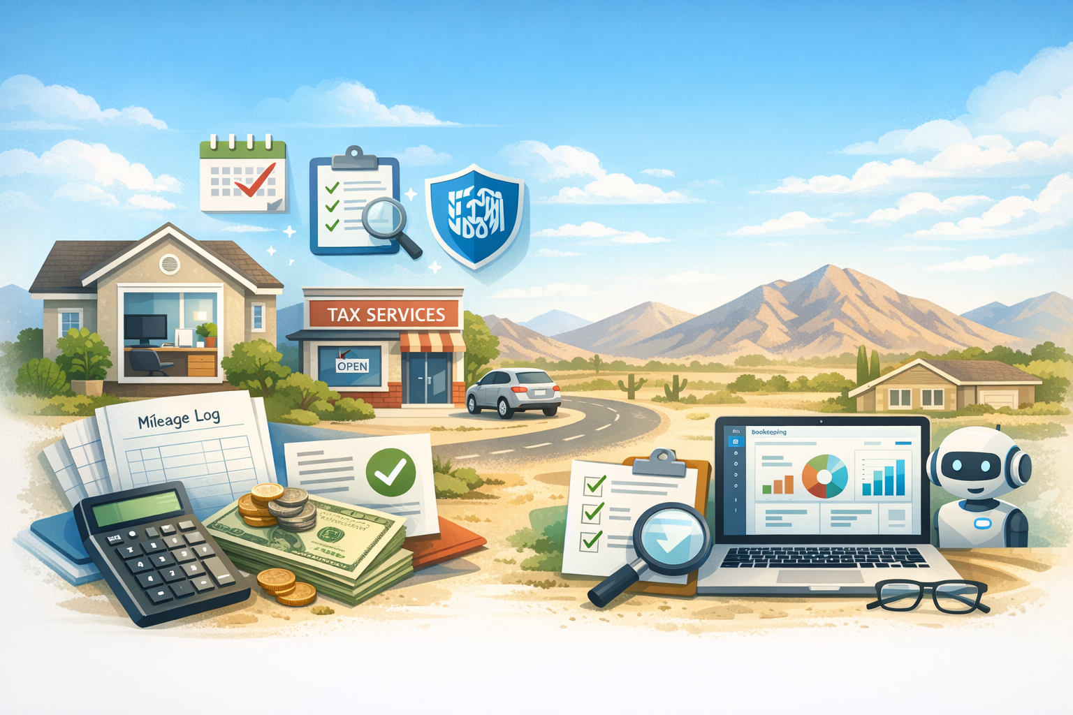 Maximizing Home Office Tax Deductions in the High Desert