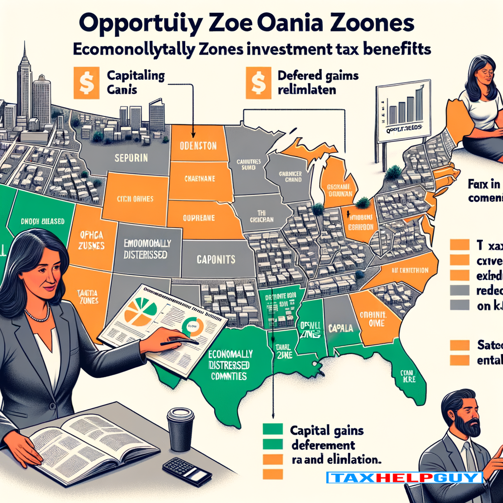 Opportunity Zone Investment Tax Benefits: Defer and Eliminate Capital Gains | Tax Help Guy
