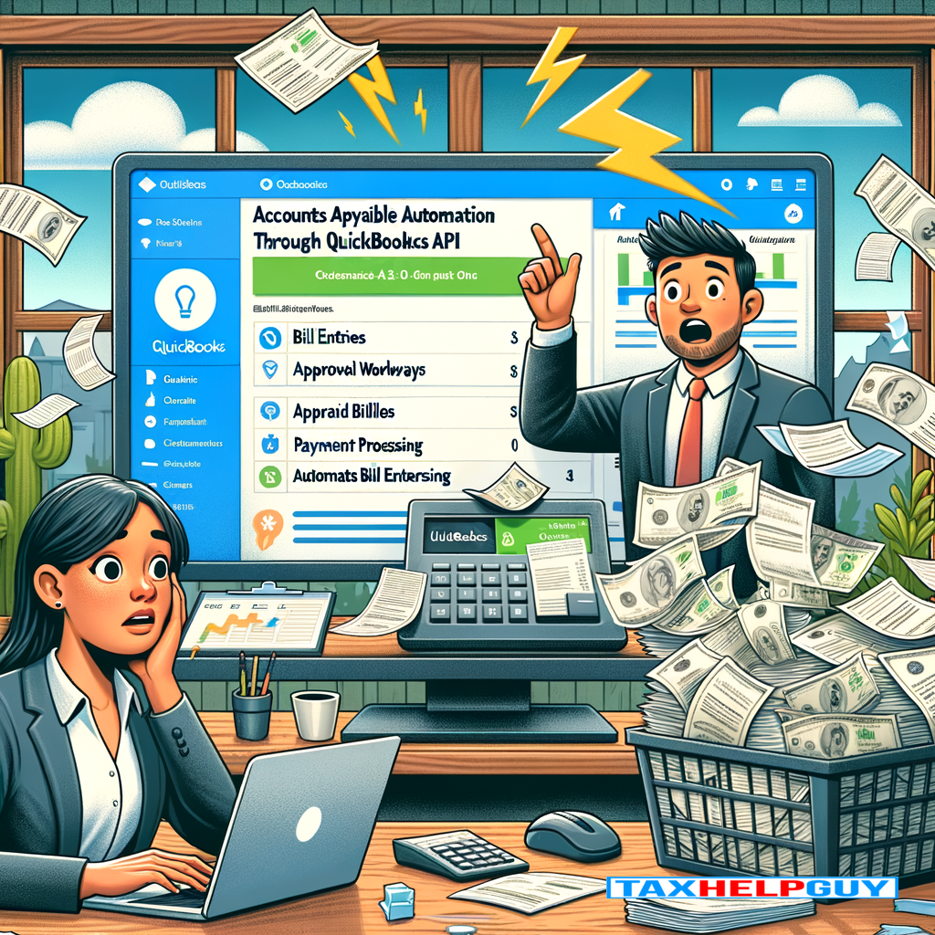 QuickBooks API Accounts Payable Automation: Save Thousands of Hours | Tax Help Guy