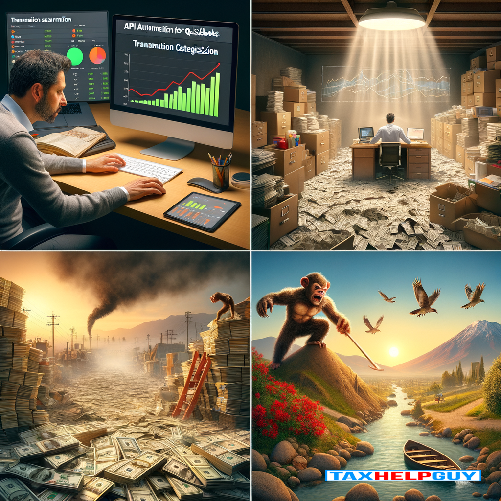 QuickBooks API Automated Transaction Categorization: Save Thousands of Hours | Tax Help Guy