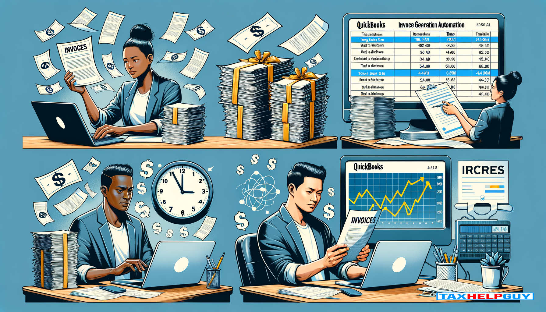QuickBooks API Invoice Generation Automation: Save Thousands of Hours | Tax Help Guy