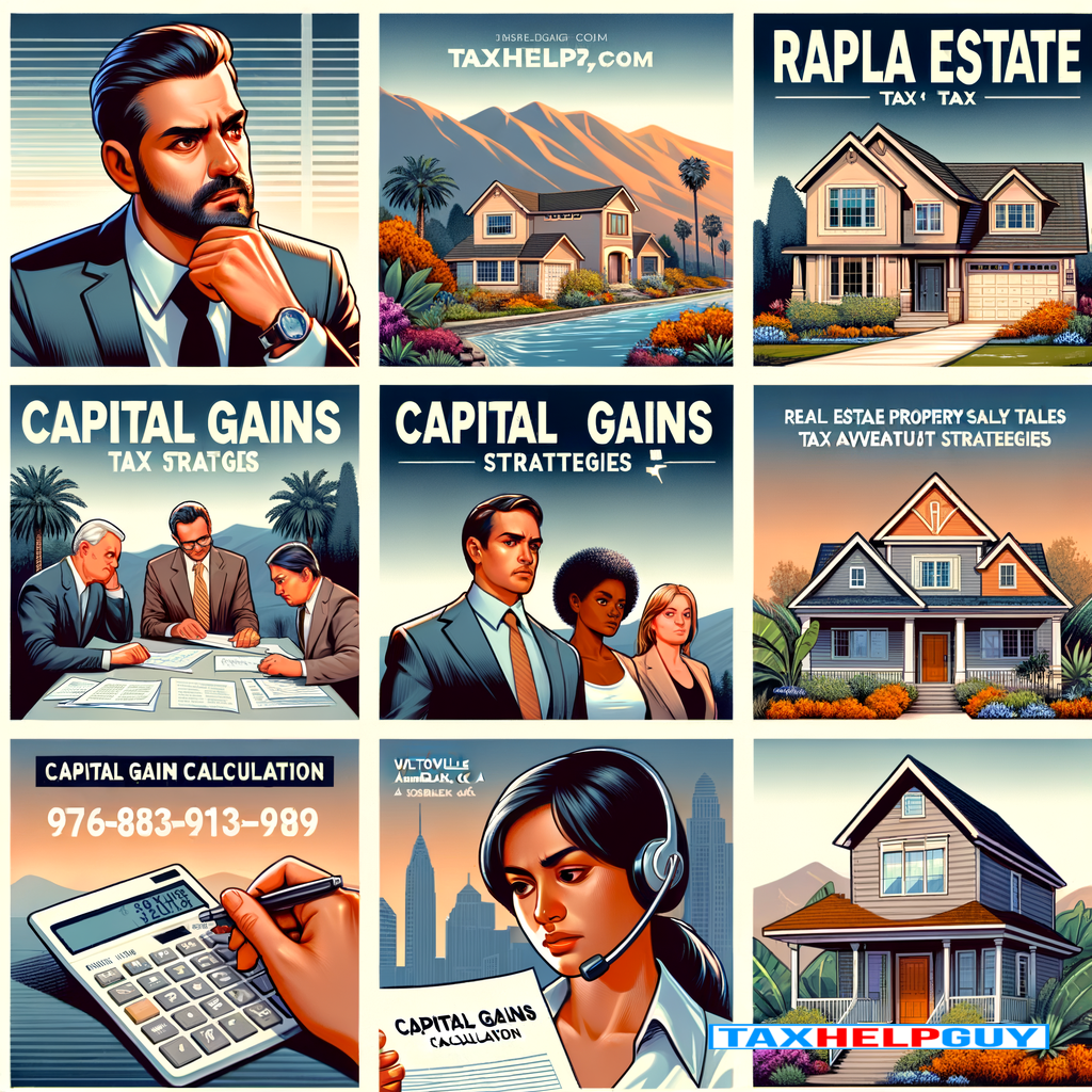 Real Estate Capital Gains Tax Strategies: Minimize Taxes on Property Sales | Tax Help Guy