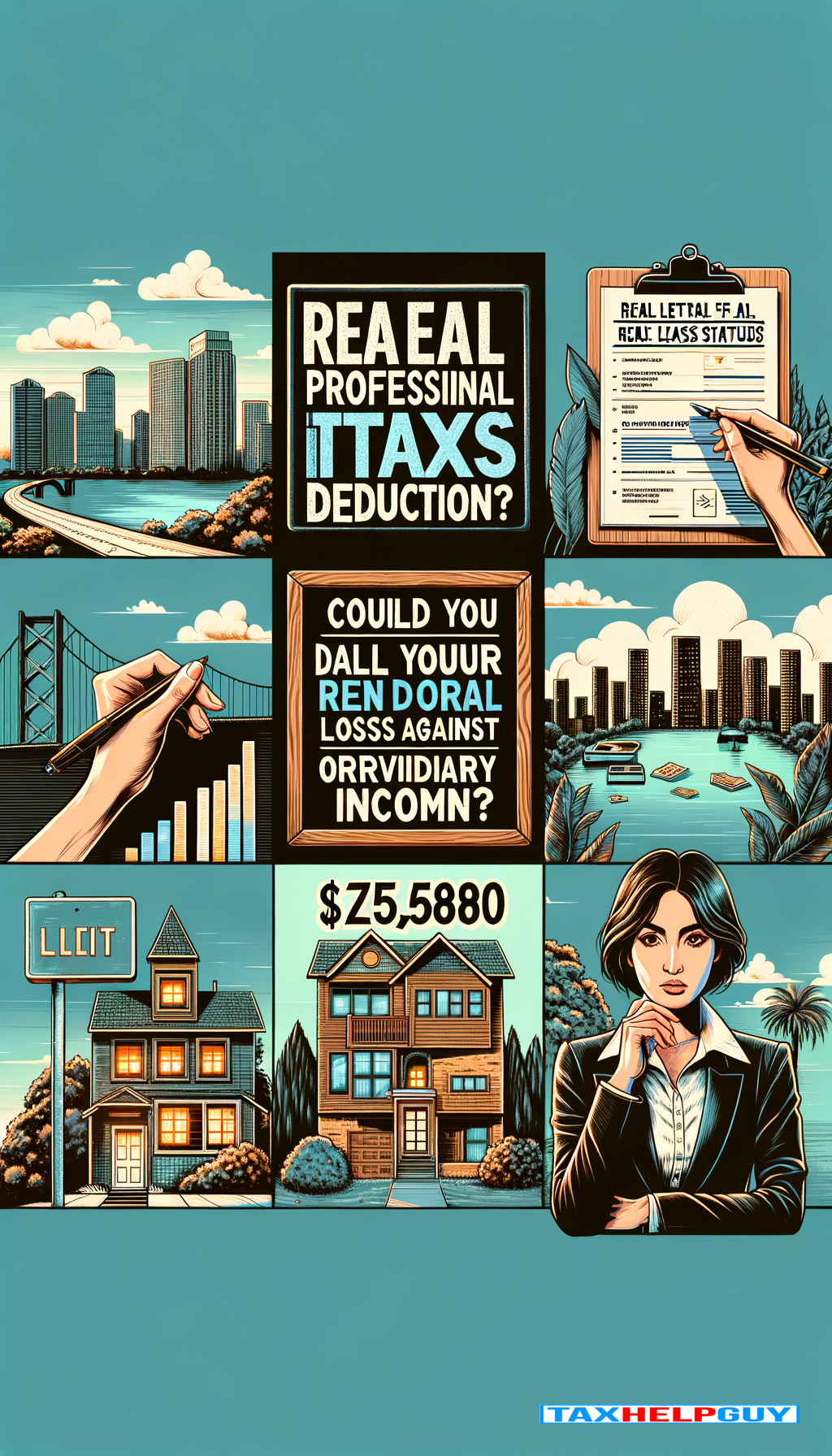 Real Estate Professional Tax Status: Unlock Unlimited Loss Deductions | Tax Help Guy