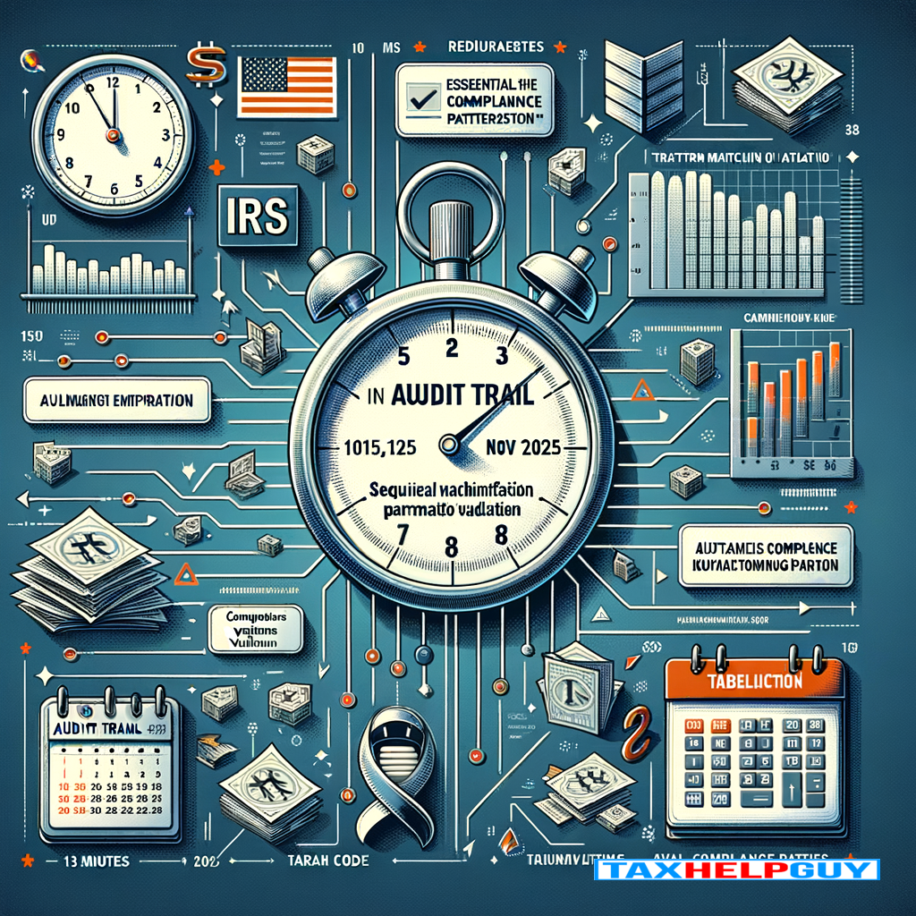 Audit Trail and Compliance Validation with Regex and AI | Tax Help Guy