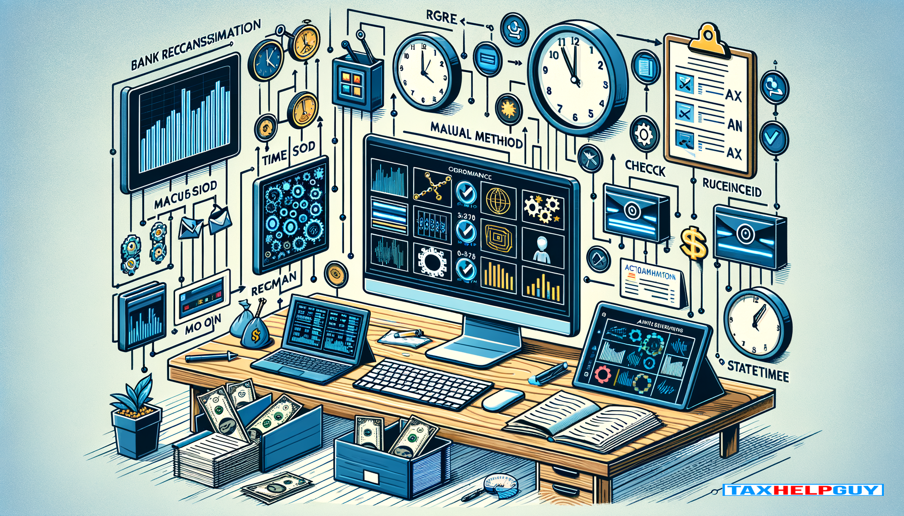 Automated Bank Reconciliation Using Regex and AI | Tax Help Guy