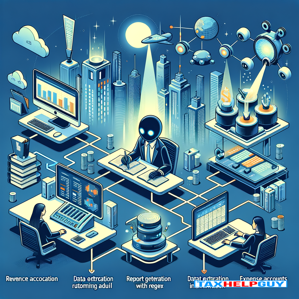 Financial Reporting Automation with Regex and AI for Bookkeepers | Tax Help Guy