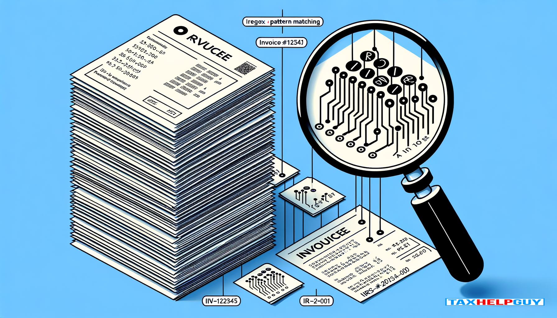 Extracting Invoice Data Using Regex and LLMs | Tax Help Guy