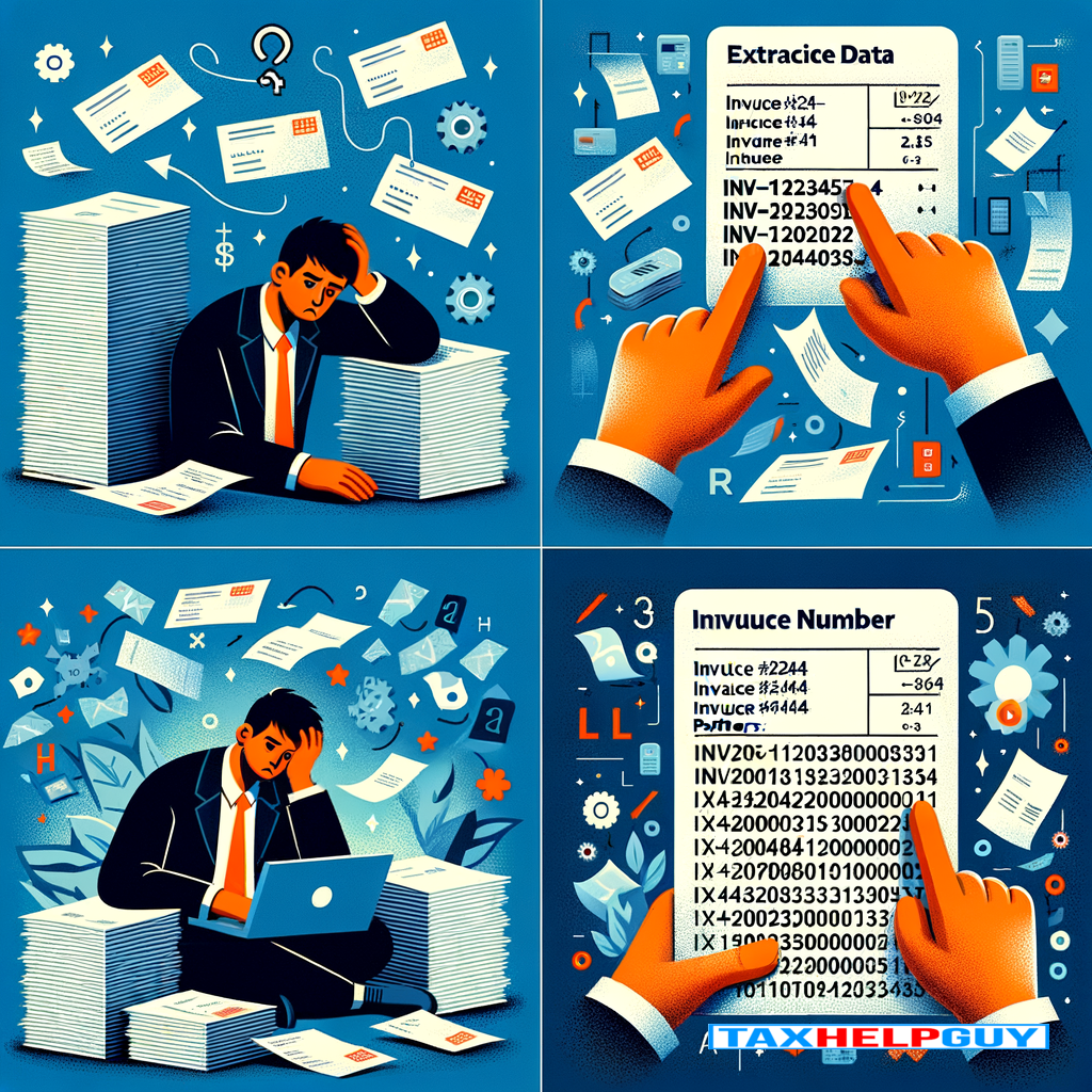 Extracting Invoice Data Using Regex and LLMs | Tax Help Guy