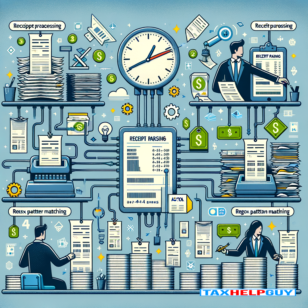 Receipt Parsing Automation with Regex and AI for Bookkeepers | Tax Help Guy