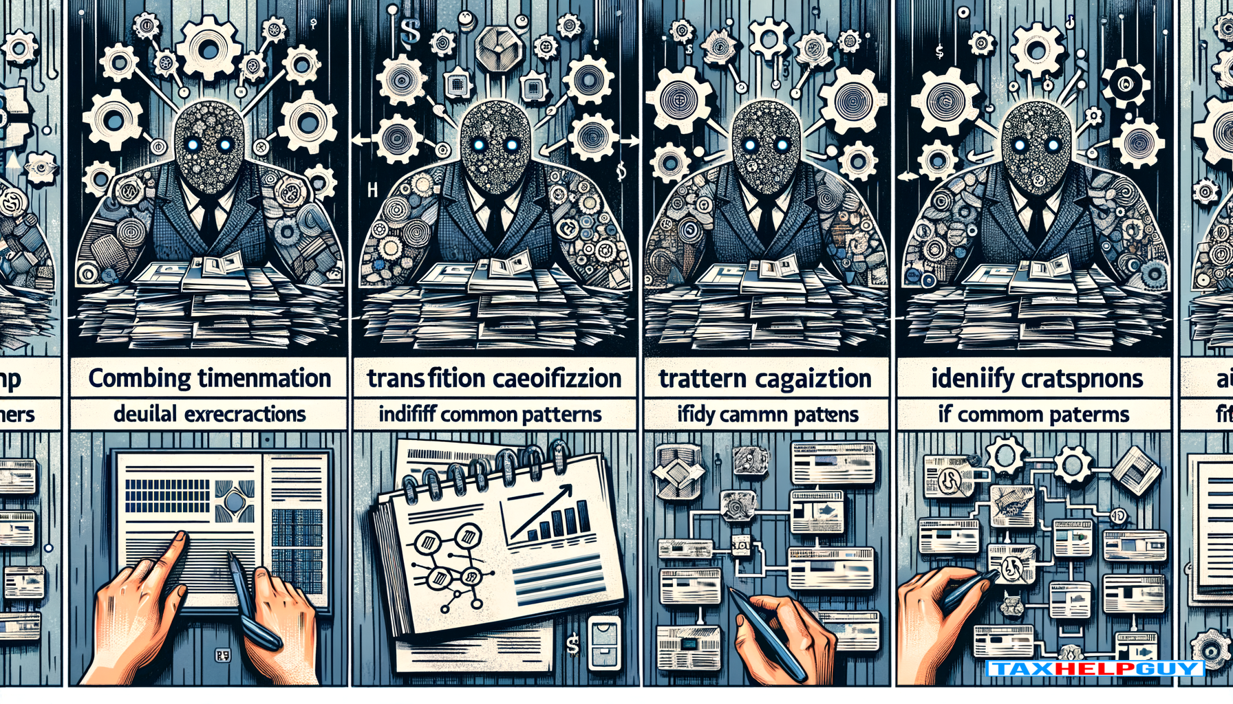 Pattern Matching for Transaction Categorization with AI | Tax Help Guy