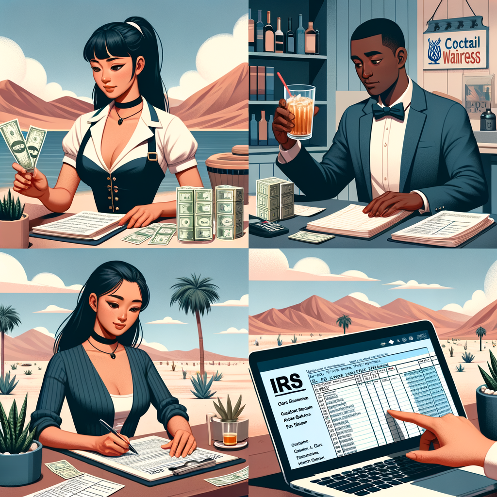 Tax Savings Tips for Cocktail Waitresses in High Desert, CA
