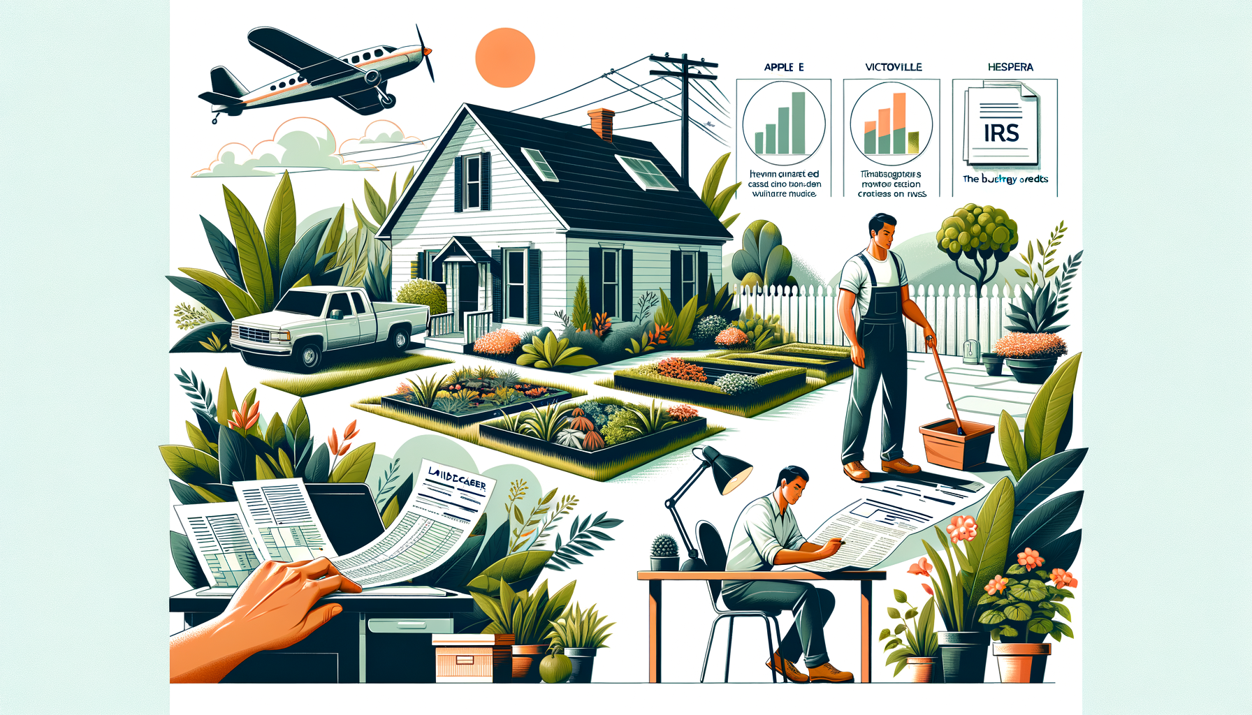 Tax Savings for Landscapers in Apple Valley & Beyond