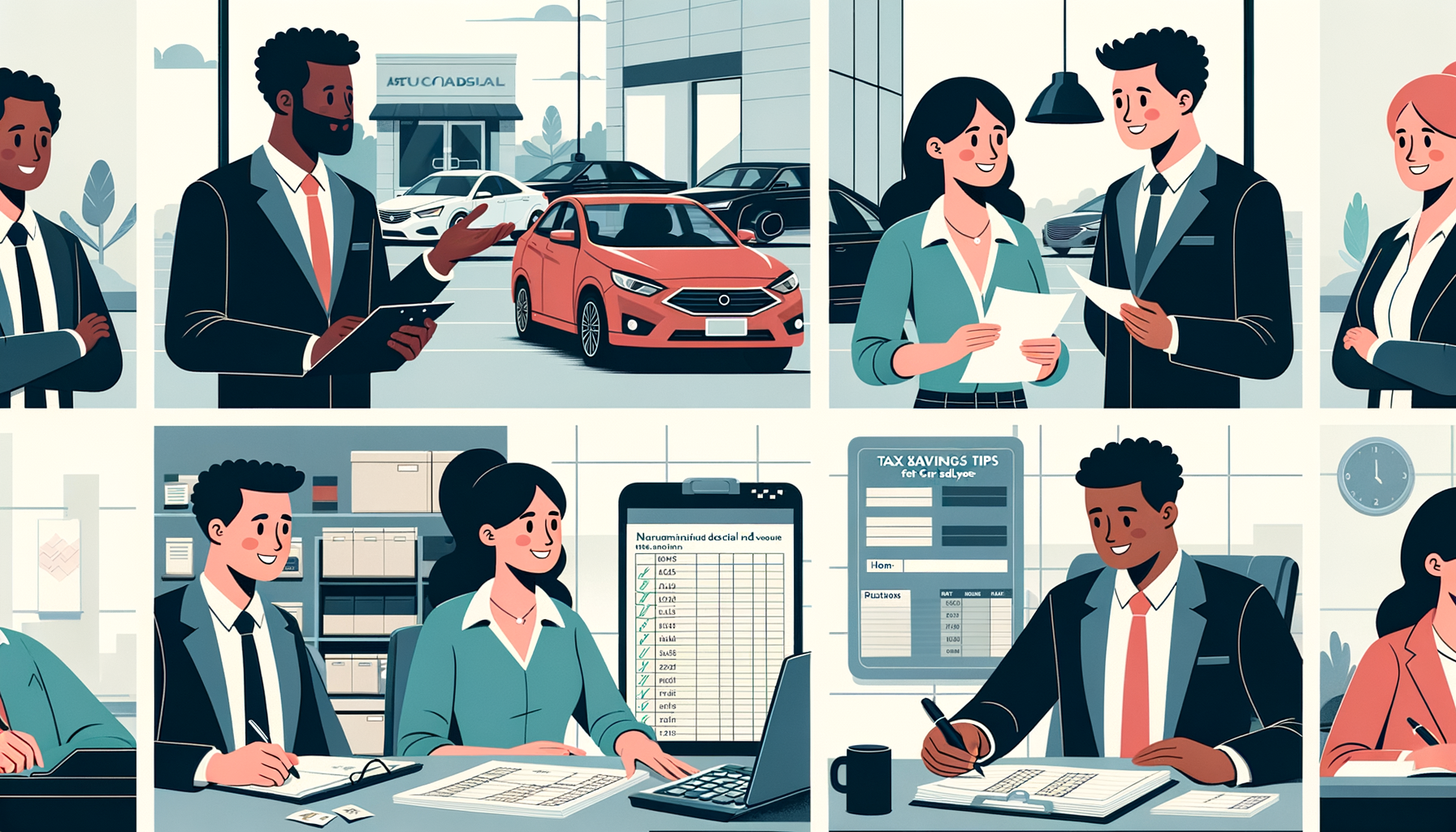 Tax Savings Tips for Car Salespeople in Apple Valley Area