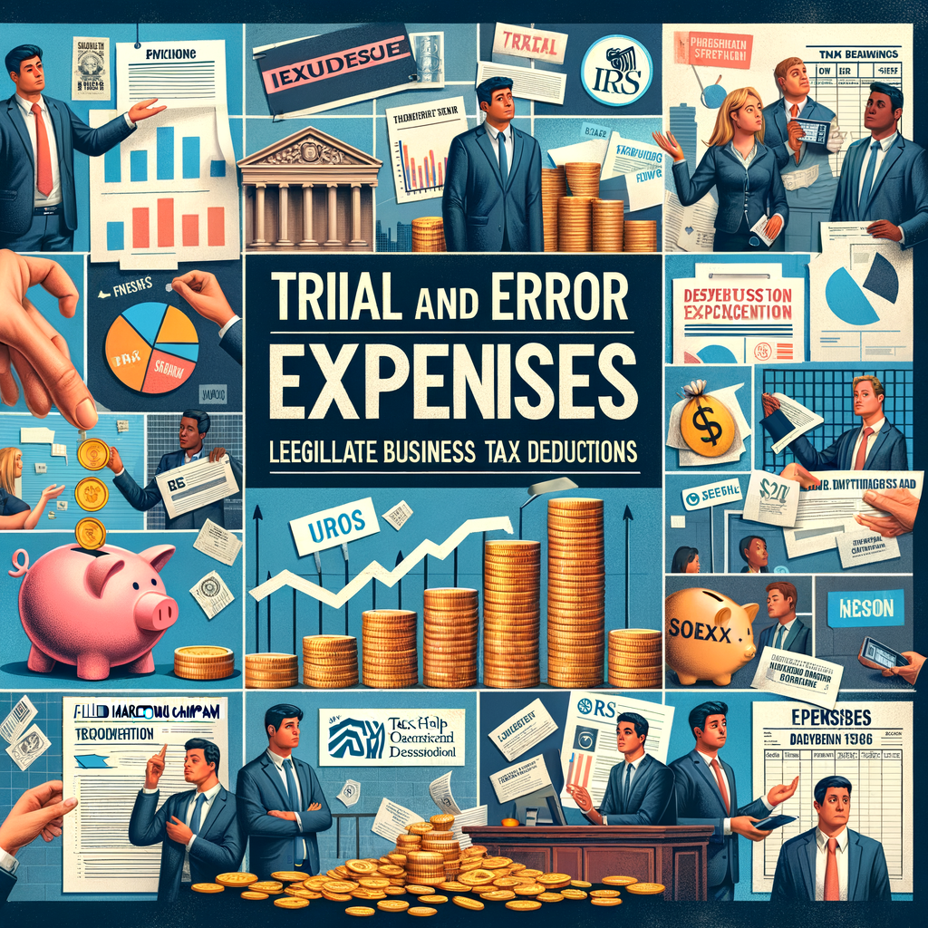 Trial and Error Expenses: Legitimate Business Tax Deductions | Tax Help Guy